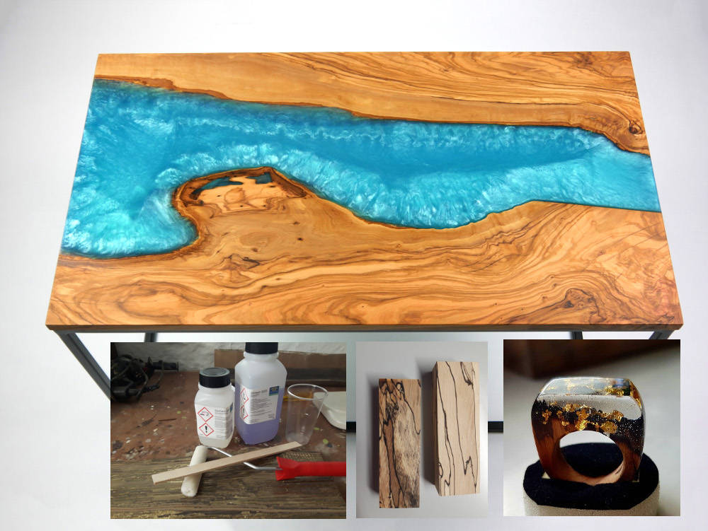 Epoxidharz Holz - Stabilisieren, Versiegeln, Verguss